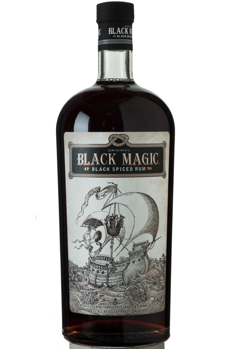 Black Magic Spiced Rum 70cl - Secret Drinks