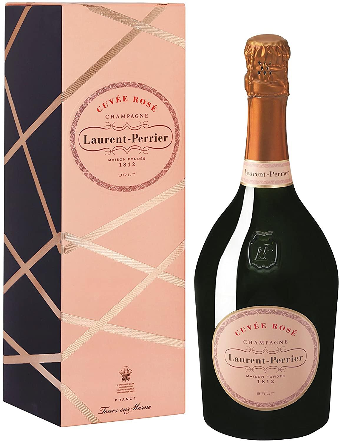 Laurent Perrier Cuvee Rose Non Vintage Champagne Gift Box 75 cl - Secret Drinks