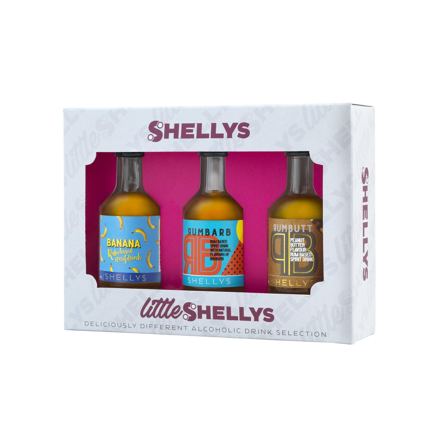 Little Shellys Rum Gift Pack 3x5cl - Secret Drinks