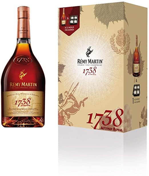 Remy Martin 1738  Gift Pack with Ice Mould 70cl - Secret Drinks