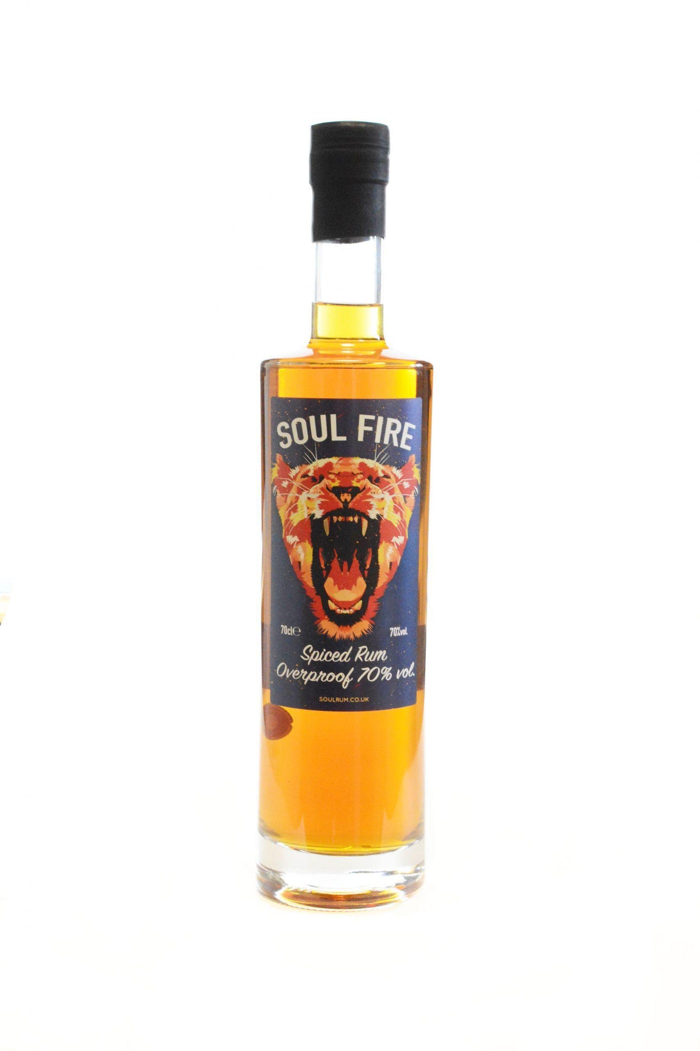 Soul Fire Spiced Rum 70cl [70% ABV] - Secret Drinks