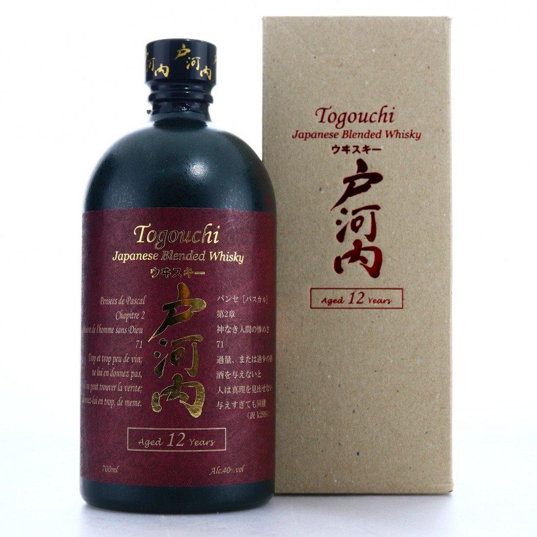 Togouchi 12 years old Whisky 70cl - Secret Drinks