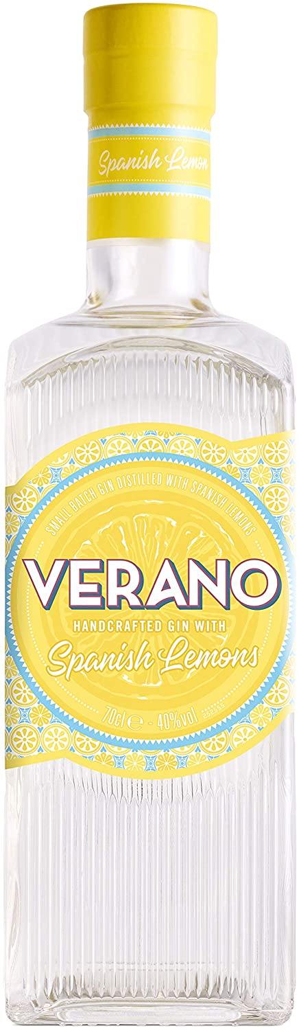 Verano Lemon Flavoured Gin 70cl - Secret Drinks