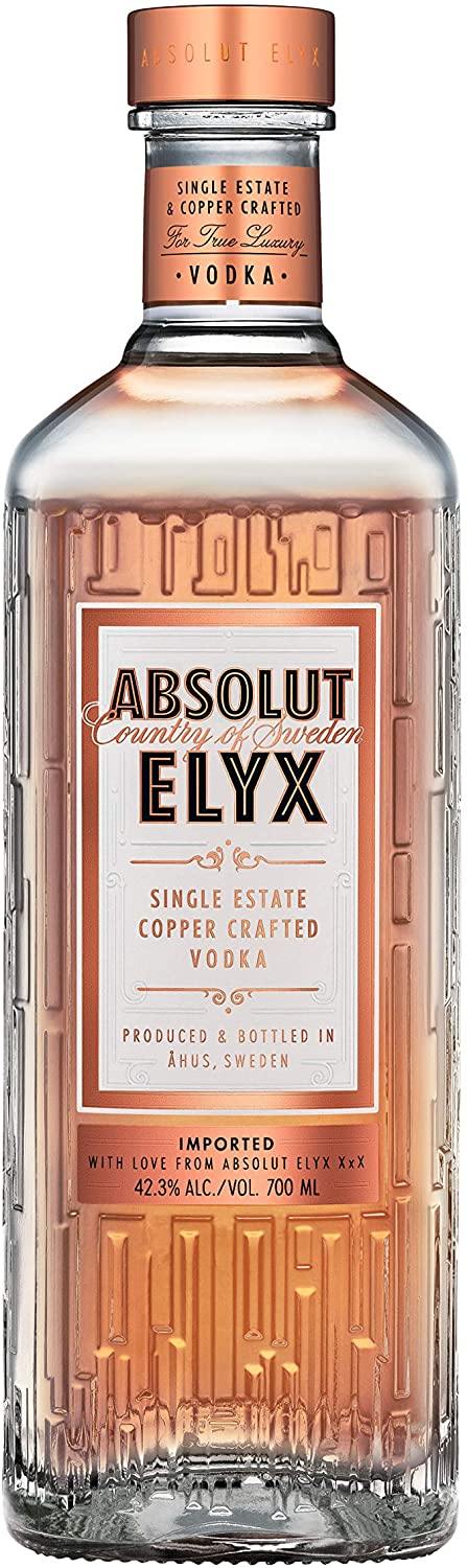 Absolut Elyx Single Estate Vodka 70cl - Secret Drinks