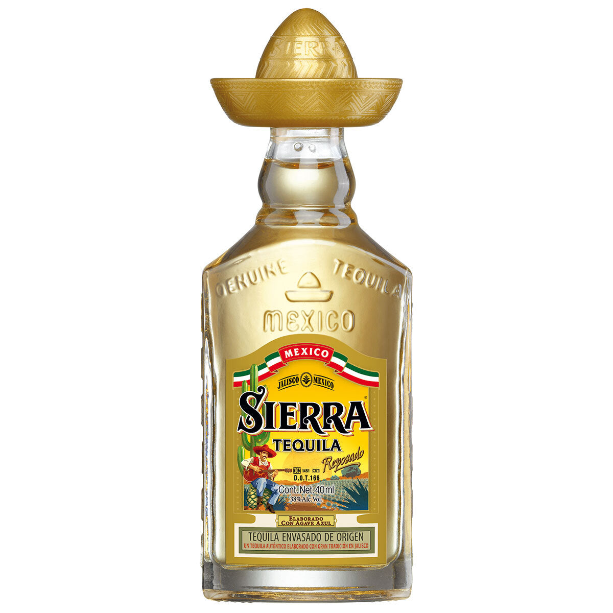 Sierra Tequila Reposado (Gold) 4cl