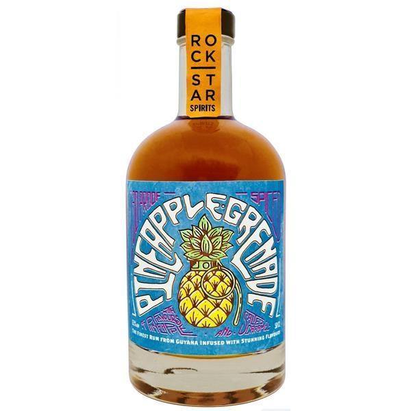 Pineapple Grenade Overproof Spiced Rum 50cl - Secret Drinks