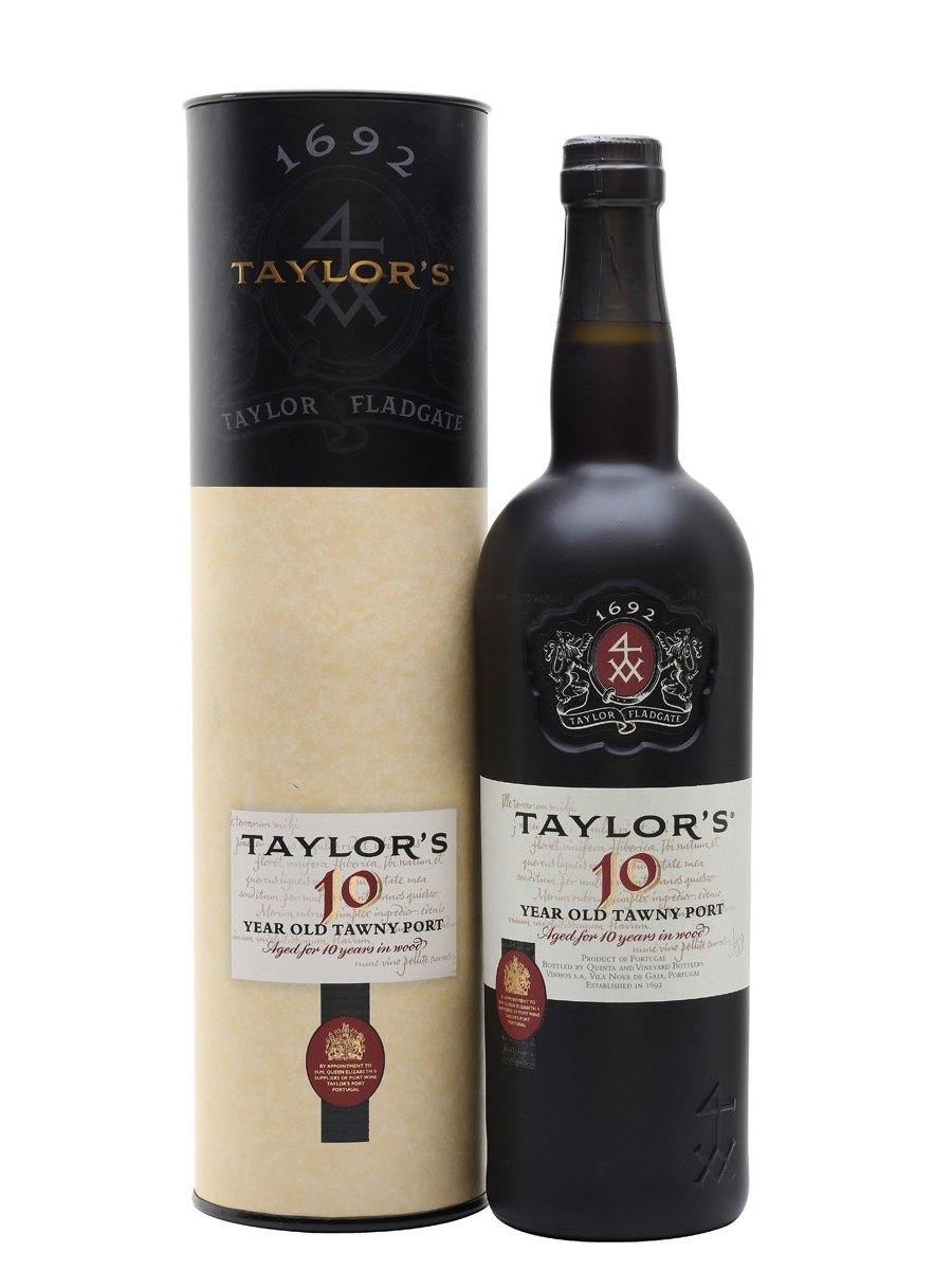 Taylor's 10 year old Tawny Port 2010 Gift Tube 75CL - Secret Drinks