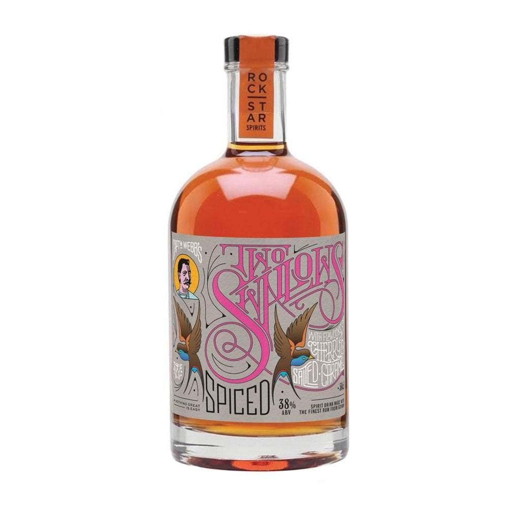 Rockstar Spirits Two Swallows Cherry Spiced Rum 50cl - Secret Drinks